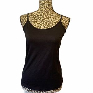 3/$20 Olsen Europe Tank Black Size S